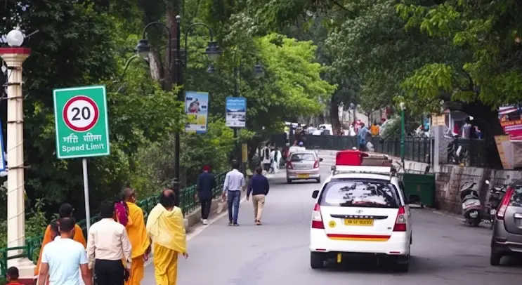 Mall Road Bhimtal