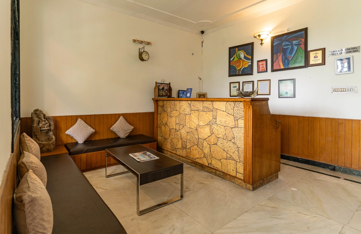 Hotel reception